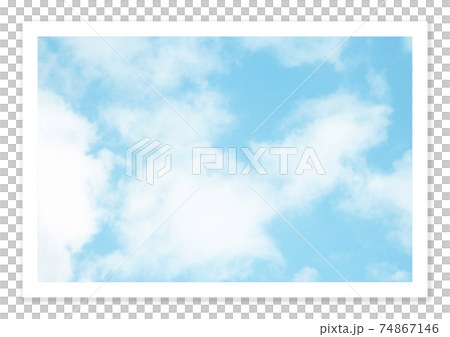 フィルム写真　空 74867146