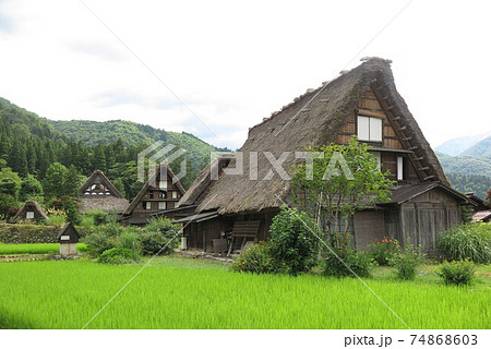 白川郷の街並み 74868603