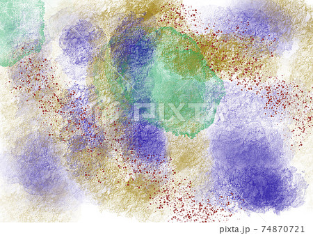 水彩 ペイント 汚れた 背景素材 インクの滲みのイラスト素材