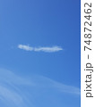 雲 空 ブルー 74872462
