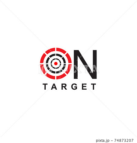 Target circle shape logo design template Target circle shape logo design template 74873207