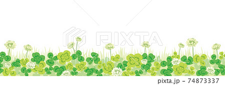 クローバーイラスト素材 クローバーイラスト素材 74873337
