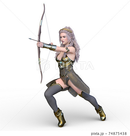 戦う女戦士 74875438