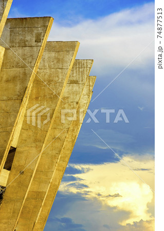 Detail of Mineirao Stadium during sunset Detail of Mineirao Stadium during sunset 74877513