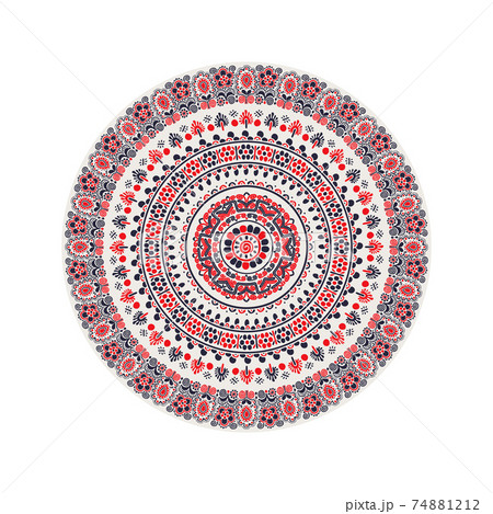 Hungarian round ornament 20 74881212