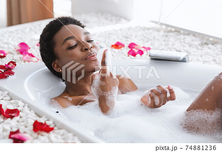 Tropical flowers, organic skin care, spa and healthy lifestyle 74881236