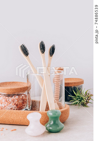 Set of Eco Friendly Bath Items 74886539