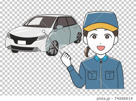 汽車修理工女解釋普通車 汽車修理工女解釋普通車 74886614