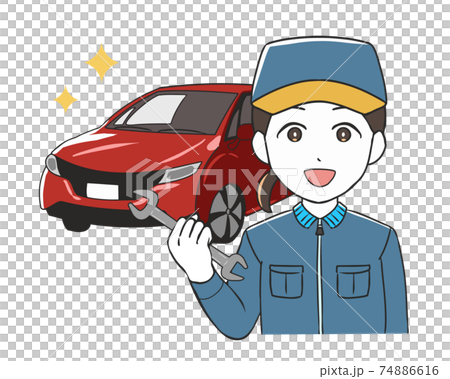 汽車修理工女扳手普通車 汽車修理工女扳手普通車 74886616