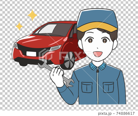 汽車修理工男扳手普通車 汽車修理工男扳手普通車 74886617