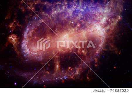 Starfield. Elements of this image furnished by NASA 74887029