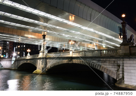 夜の日本橋 夜の日本橋 74887950