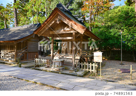 出雲大社 氏社と東十九社 出雲大社 氏社と東十九社 74891563