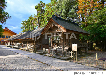 出雲大社 氏社と東十九社 出雲大社 氏社と東十九社 74891564