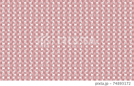 日本の伝統文様 鐶繋ぎ模様 背景素材 赤 日本の伝統文様 鐶繋ぎ模様 背景素材 赤 74893172