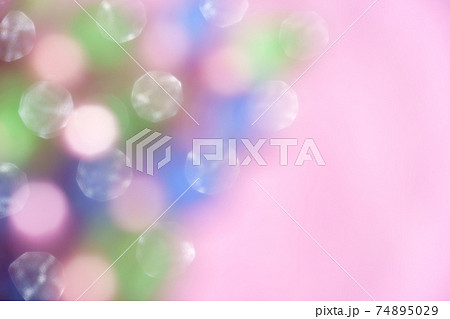 光る玉ボケ背景画像 光る玉ボケ背景画像 74895029