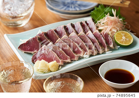 鰹のたたき 74895645