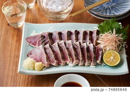 鰹のたたき 74895649