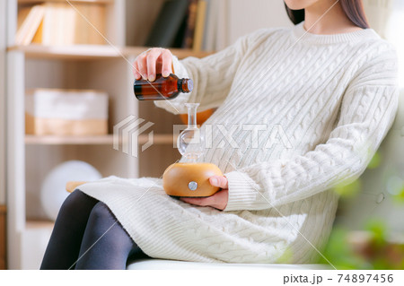 アロマディフューザー 　妊婦　エッセンシャルオイル　 74897456