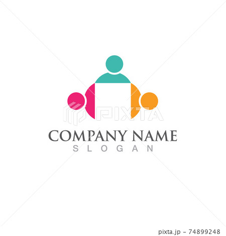 Community, network and social icon Community, network and social icon 74899248