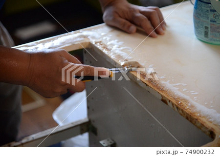 ガスコンロ交換作業 74900232