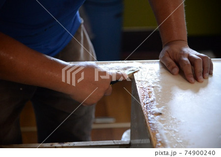 ガスコンロ交換作業 74900240