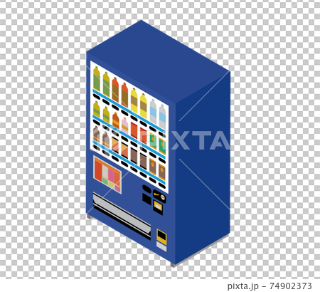 自動售貨機等軸測圖 74902373