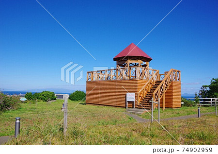 青森県大間町 西吹付山展望台 青森県大間町 西吹付山展望台 74902959