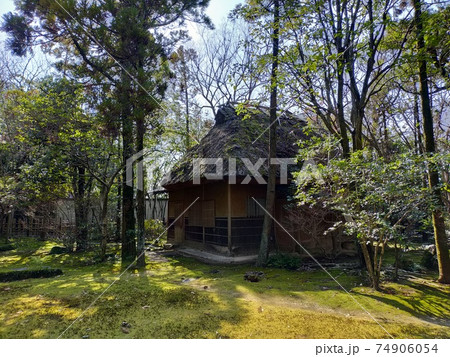 コケの茅葺屋根の家 コケの茅葺屋根の家 74906054