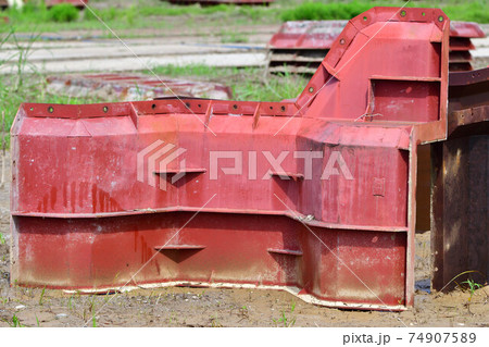 ブロック型枠 74907589