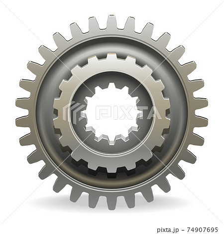 Vector Car Gearwheel 74907695
