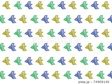 北欧風模様_シームレス03 74909140