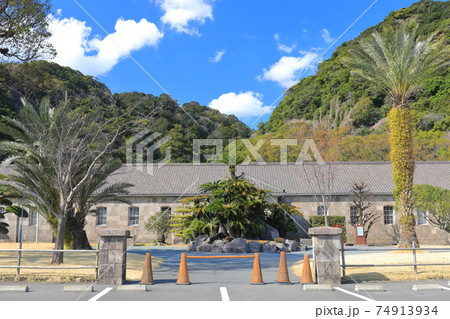 【鹿児島県】晴天下の尚古集成館 【鹿児島県】晴天下の尚古集成館 74913934