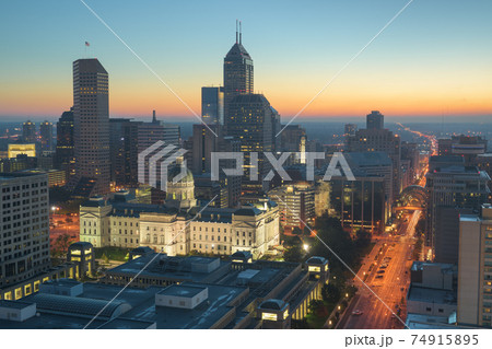 Indiana State Capitol Building in Indianapolis, Indiana, 74915895