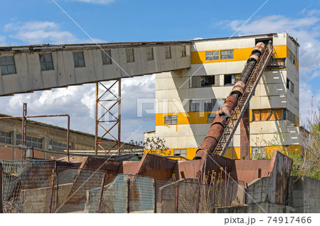 Abandoned Conveyor System Factory Abandoned Conveyor System Factory 74917466