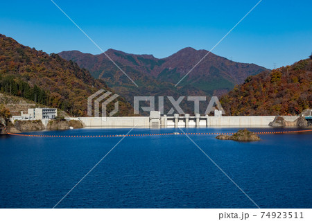 秋の八ッ場ダム　群馬県 74923511