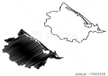 Thua Thien-Hue Province map vector.... 74923528