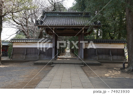 2月 世田谷740慶元寺山門 2月 世田谷740慶元寺山門 74923930