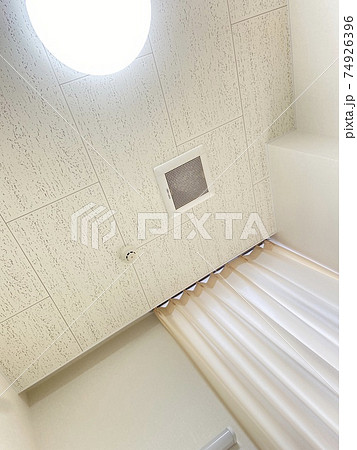 病室の天井の写真素材