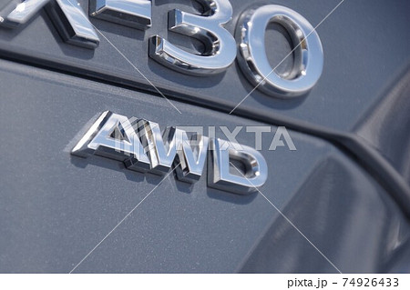 自動車イメージ AWDのエンブレム 自動車イメージ AWDのエンブレム 74926433