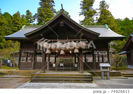 揖夜神社 拝殿 松江市 揖夜神社 拝殿 松江市 74926615