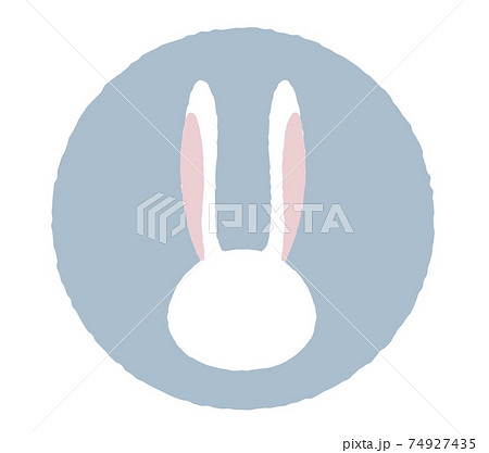 うさぎのマークのイラスト素材