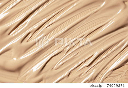 リキッドファンデーションのテクスチャ 74929871