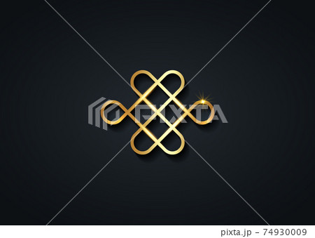 Samsara gold icon. Guts of Buddha, The bowels...のイラスト素材 [74930009] - PIXTA