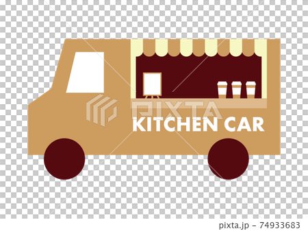 キッチンカー アイコン キッチンカー アイコン 74933683