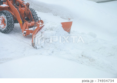 除雪作業 除雪作業 74934734