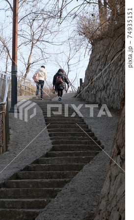 ソウル 彰義門 階段 74935151
