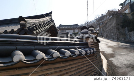 ソウル 彰義門 階段 74935172