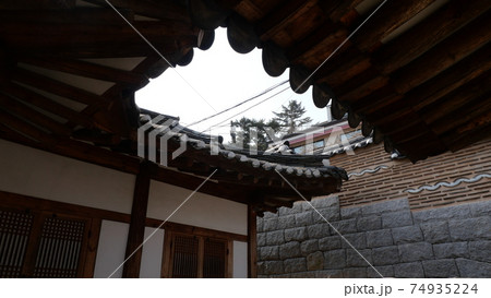 ソウル 彰義門 階段 74935224