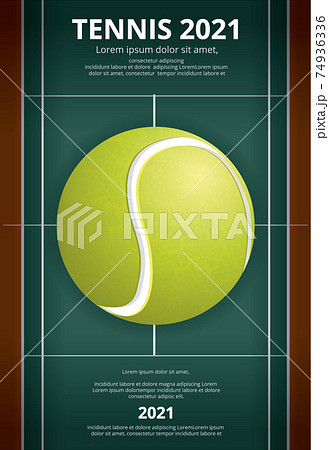 Tennis Championship Poster Vector illustration Tennis Championship Poster Vector illustration 74936336